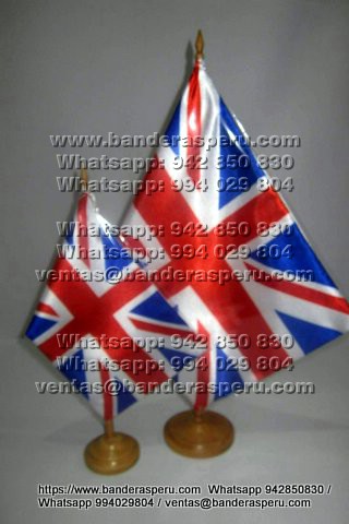 Confección banderas para escritorio de Gran Bretaña